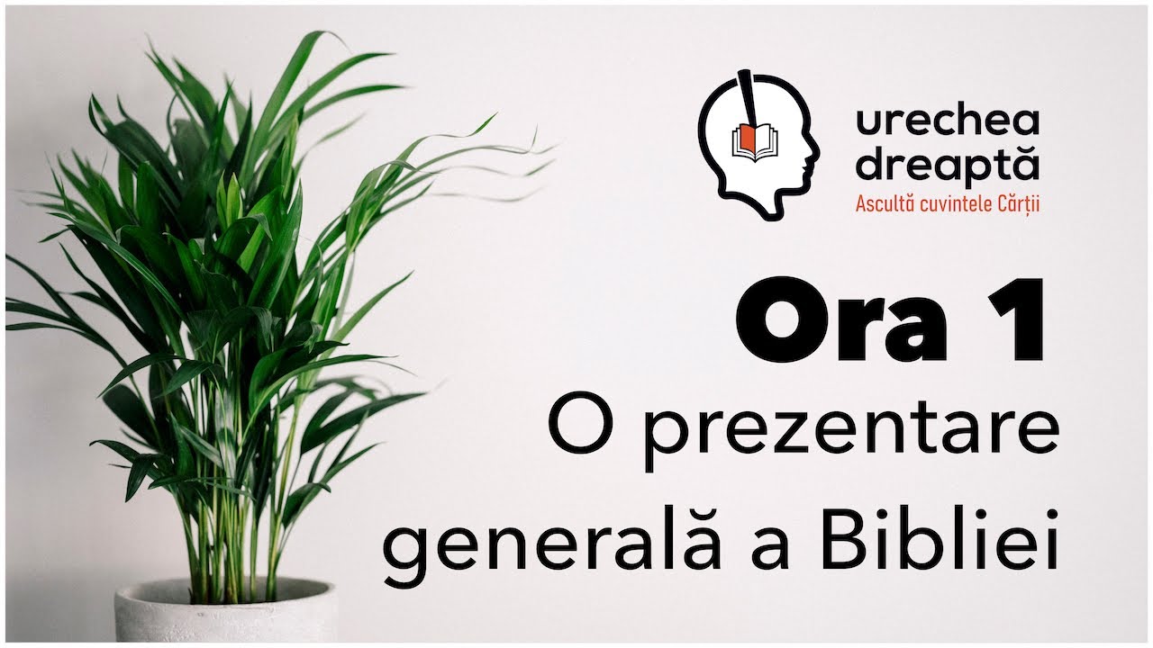 SFÂNTA SCRIPTURĂ ÎN 24 DE ORE de Dr. CHUCK MISSLER - Ora 1