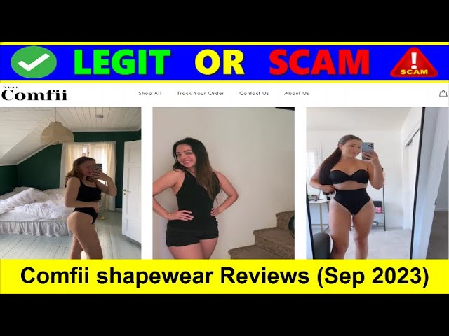 Comfii shapewear Reviews (Sep 2023) Check Its Legitimacy- Watch Now! 