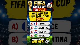 fifa world cup question ❓ #quiz #dailyquiz #usa #fifa