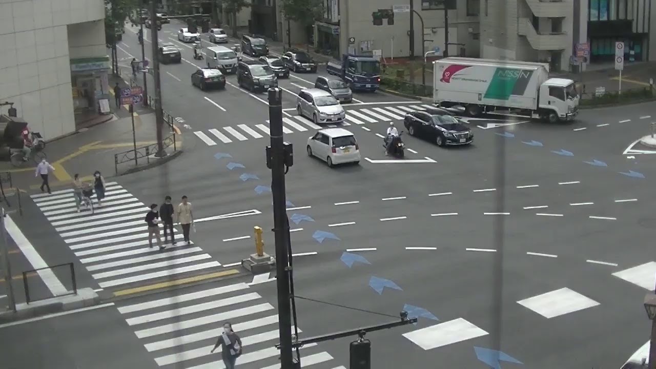 四谷四丁目交差点 大木戸 Shinjyuku Youtube