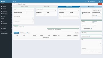 ERP Purchase invoice