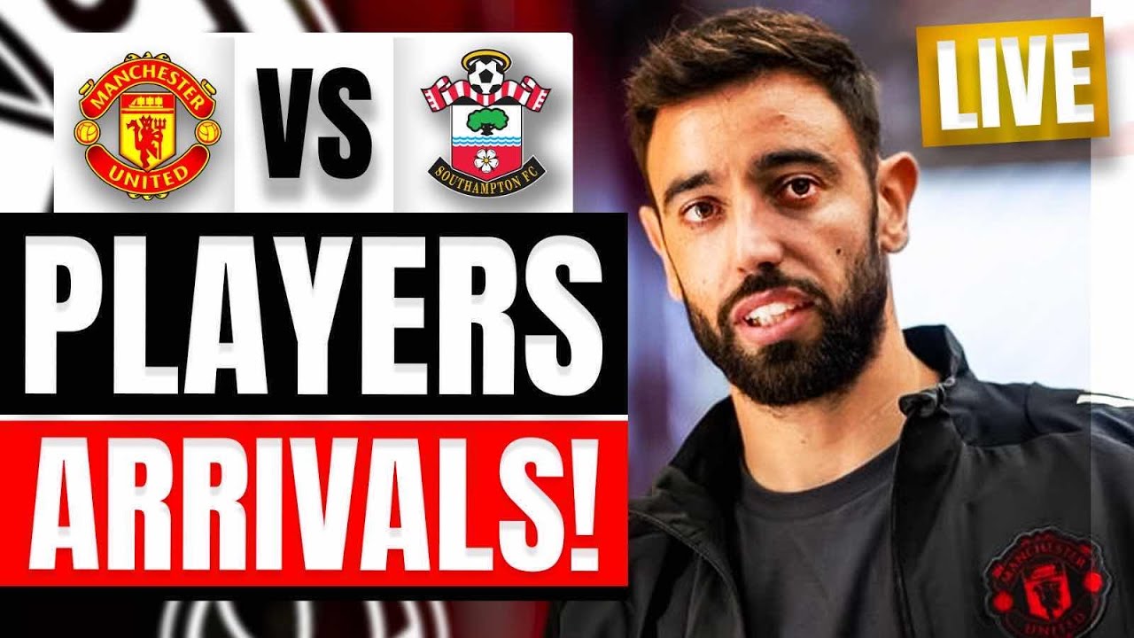 🚨IRL PLAYER ENTRANCE! MAN UNITED vs SOUTHAMPTON! - YouTube