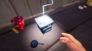 MAKING MY NEIGHBOR KITCHEN really SMALL in Hello Neighbor Mod