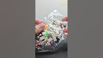 🌸 No.K180 Flower Panda Building Block Toy Tutorial 🐼 | Cute Nano Bricks DIY Step-by-Step Build!