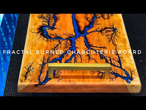 Fractal Wood Burning #chemistry #science #physics #electricity #art #f