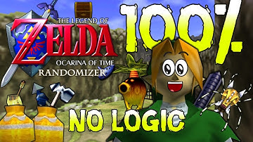 100% Completion OOTR! [No Logic Randomizer (Full VOD)]