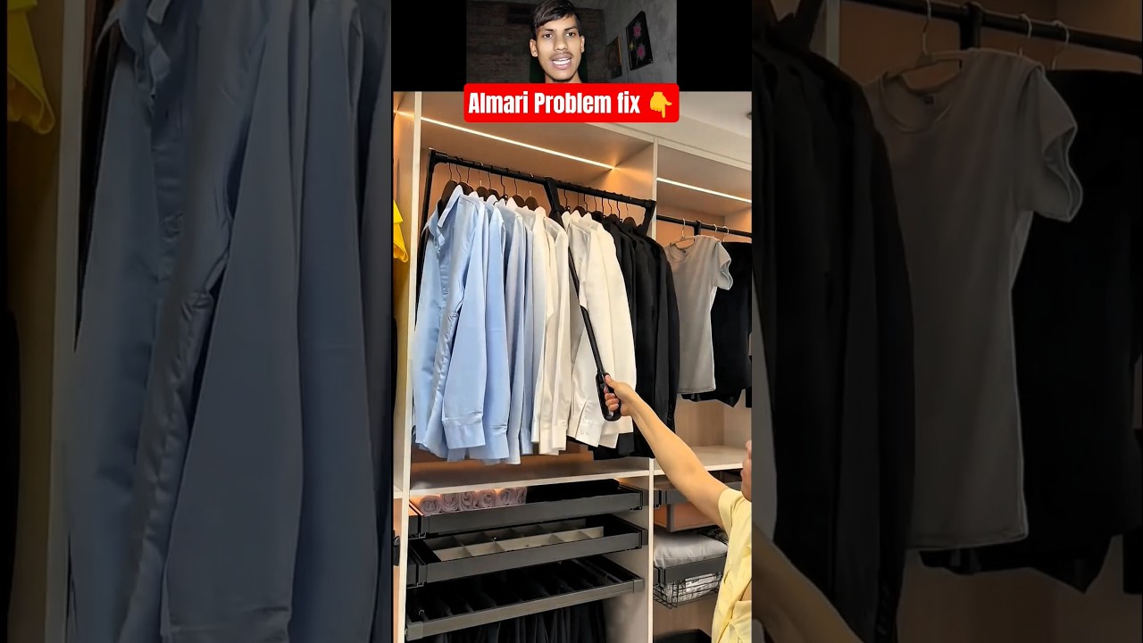 Smart Hanger Lifter for Bedroom | 