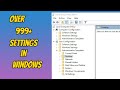 How to access local group policy settings