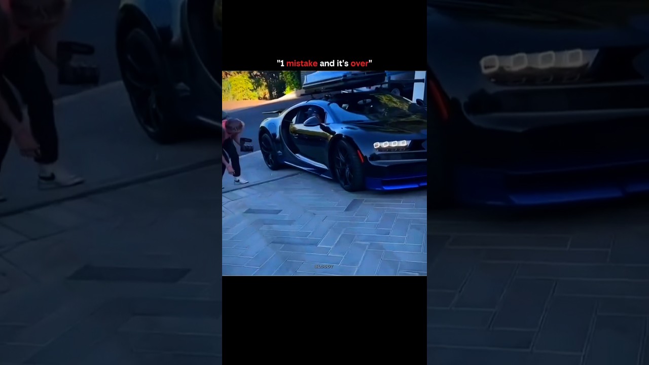 Bro made a million-dollar mistake 💀 #shorts #edit #viral #crazy #bugatti #cars #hypercar