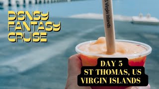 Day 5 | Disney Fantasy | St Thomas | Snorkeling | Disney Cruise |