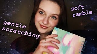 ASMR | Soft Scratching and Tapping on a Journal with Whisper Ramble (Plus My Favorite ASMRtists!) screenshot 3