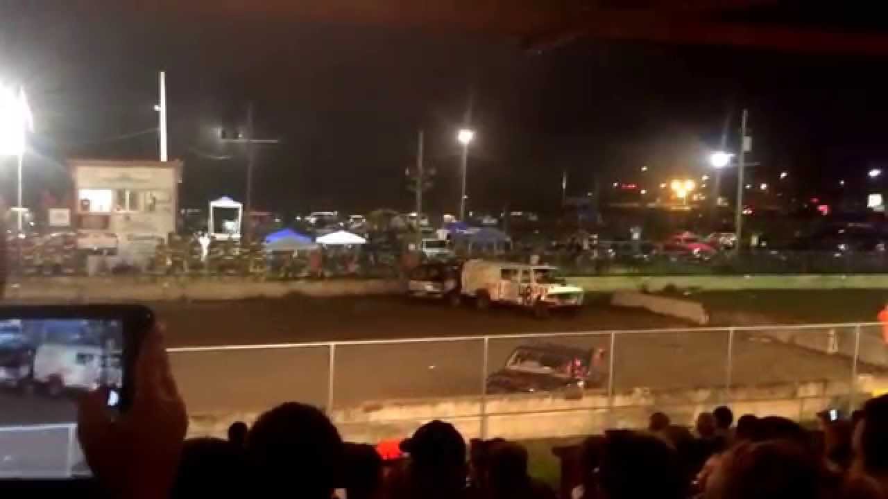 schaghticoke fair demolition derby Full size trucks and suv heat 5 2014