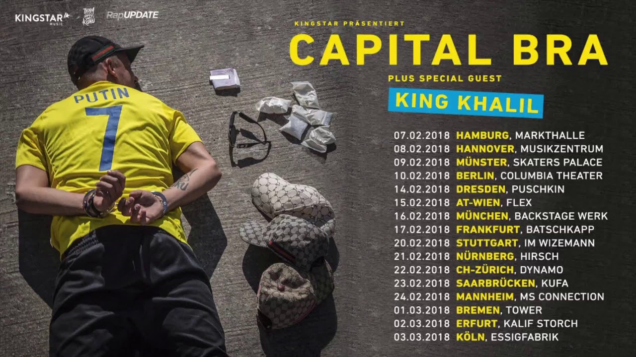 Capital bra feat. King Khalil Zweistellige Haftstrafe - YouTube