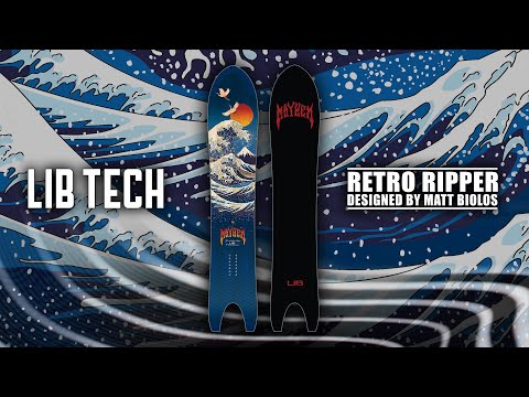 RETRO RIPPER | 2020 - 2021 LIB TECH SNOWBOARD - YouTube
