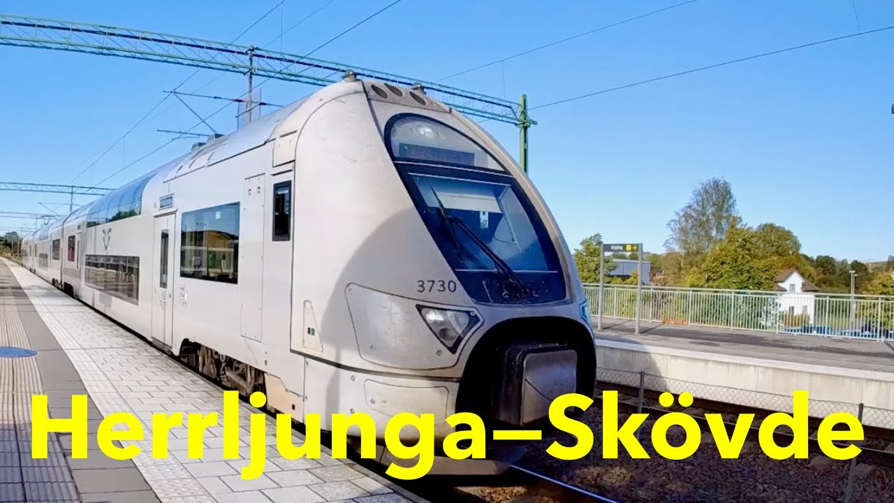 SJ Regional: Herrljunga–Skövde | Views from a Swedish train window