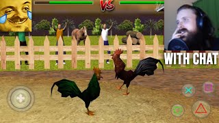 Forsen Reacts to Angry Rooster Fighting Hero: Farm Chicken Battle Android Gameplay HD screenshot 4