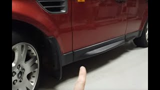 How to remove Range Rover Sport L320 Plastic Lower Door Moulding Panels