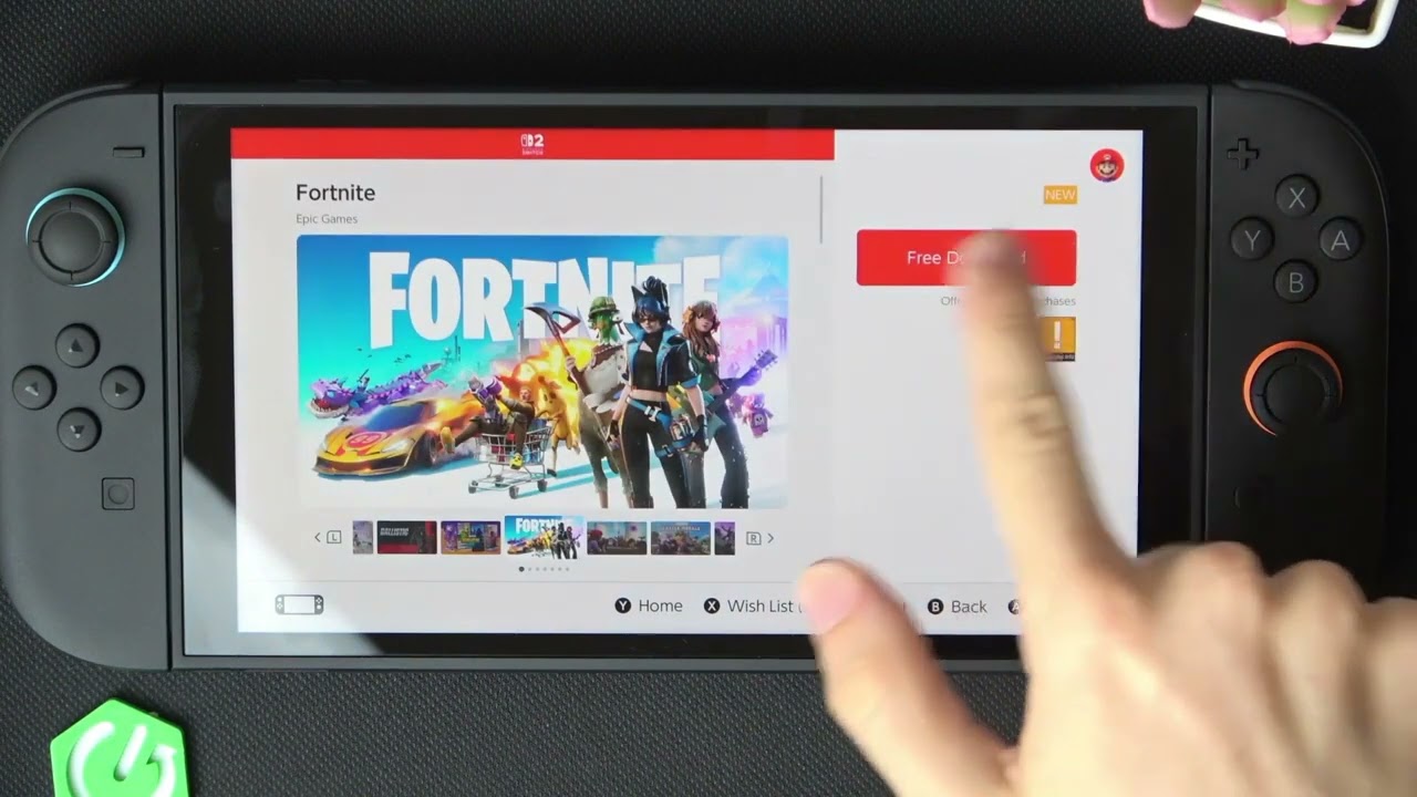 NINTENDO Switch 2 – Como instalar Fortnite - YouTube
