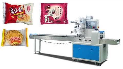 CT 250B cookies auto feeding packaging machinery
