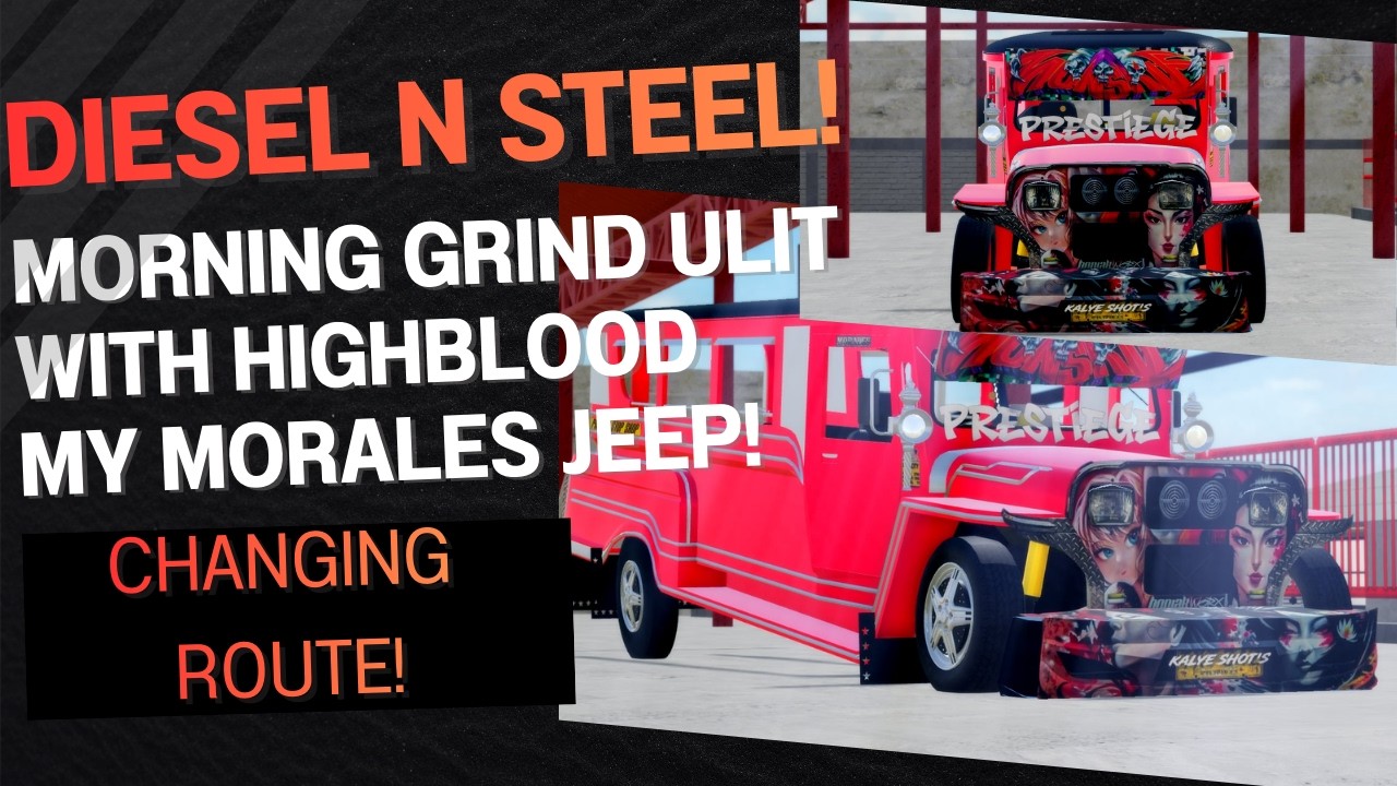 Morning Drive with My Morales ‘Highblood’ – Route Change!