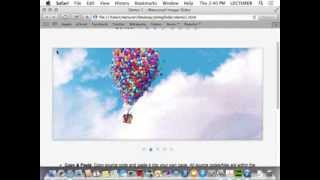 Dreamweaver Tutorial : HTML Plugin imgSlider Setup