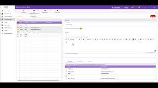 Email a message to a group of contacts