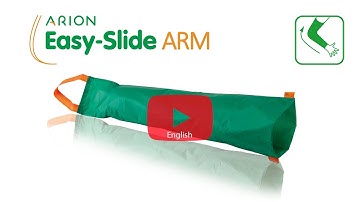 Arion Easy-Slide Arm, donning aid for medical compression arm sleeves (EN video instructions)