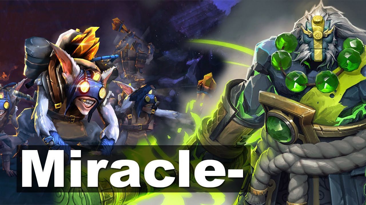 Miracle- Meepo and Earth Spirit Dota 2