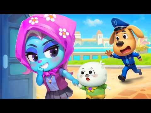 Eps.13 Tidak Semua Orang Adalah Teman🤔| Kota Air!| Kepala Polisi Labrador | BabyBus Bahasa Indonesia