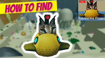 How To Find The New SUBMARINE FLOPPA MORPH - Find the Floppa Morphs - WATER MAP UPDATE (162)