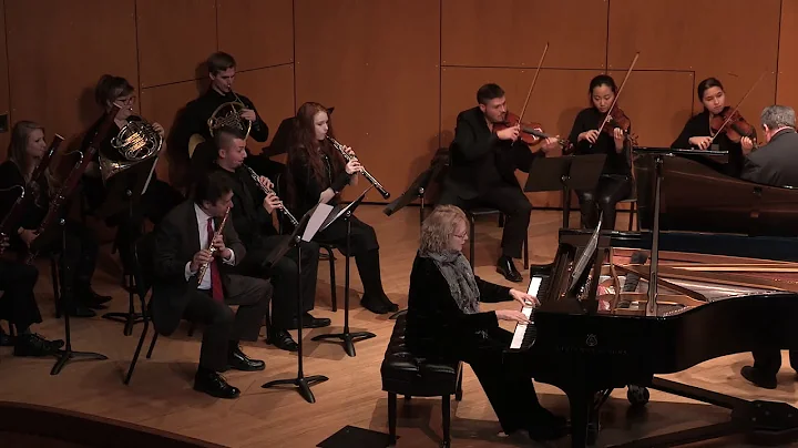 Ruth Rendleman plays Mozart's Concerto in G Major,...