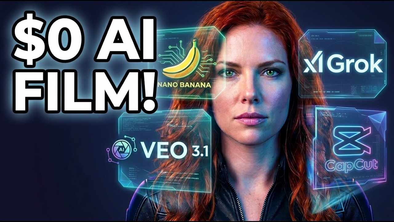 I Tried Making a 5 Min AI Short Film for $0 - YouTube