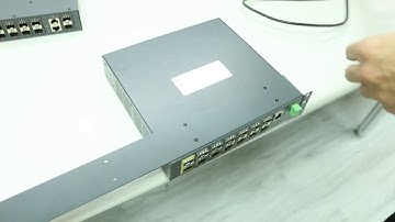 CTS FOS-3114/3110: 19-inch Rack-mount Bracket Installation