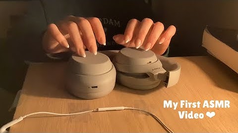 My First ASMR Video!! (No Talking) ❤︎
