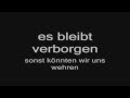 Rammstein - Wilder Wein (lyrics) HD