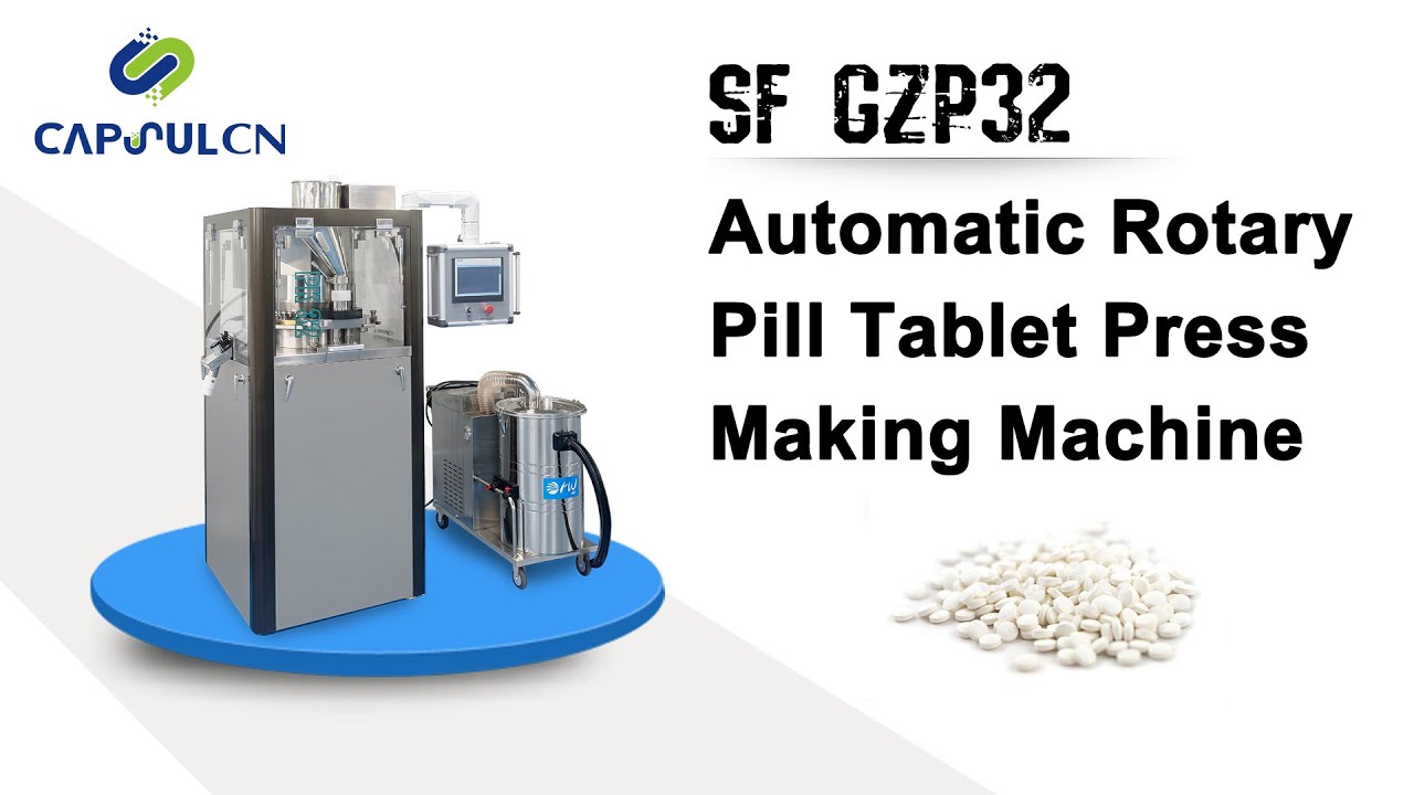 Automatic Rotary Pill Tablet Press Making Machine SF GZP32