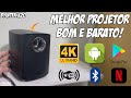 BYINTEK X20 - MELHOR PROJETOR PORTÁTIL BOM e BARATO 2023 com ANDROID