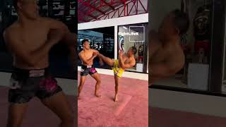 Two Of The s Singdam And Saenchai Playing Around muaythai sparring