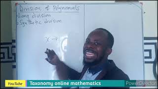 Understanding the division of polynomials