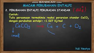 MACAM-MACAM PERUBAHAN ENTALPI