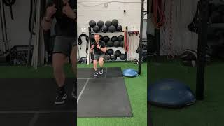 Lateral BOSU Hops