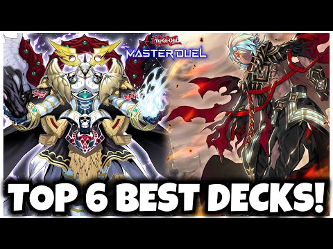 TOP 6 BEST DECKS in MASTER DUEL! - YouTube