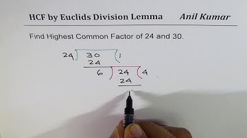 HCF by Euclids Division Lemma 3 Examples