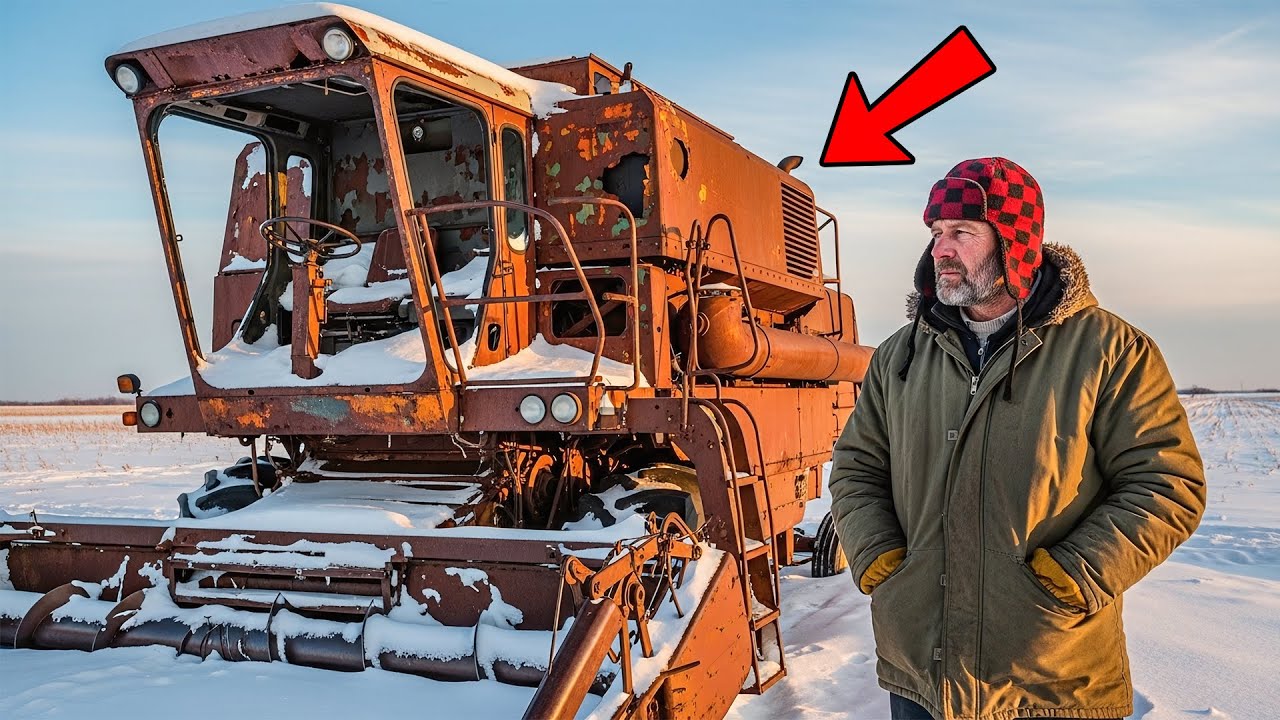 Big Bud Met The Blizzard of 78... Paid-off Old Iron Resurrected The Junkyard Farm
