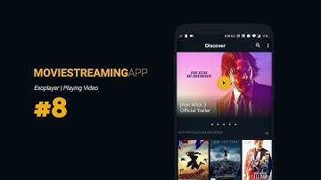 Movie Streaming App part 8: Movie Player Activity: ExoPlayer setup | Android Studio Tutorial