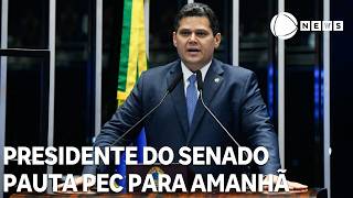 Presidente do Senado pauta PEC do fim da escala 6x1 para amanhã