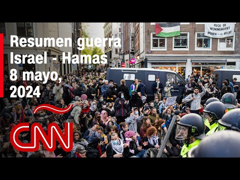 Resumen en video de la guerra Israel - Hamas: noticias del 8 de mayo de 2024