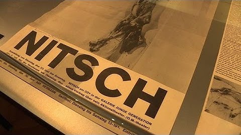 Viennese Actionism pushes the boundaries of contemporary art
