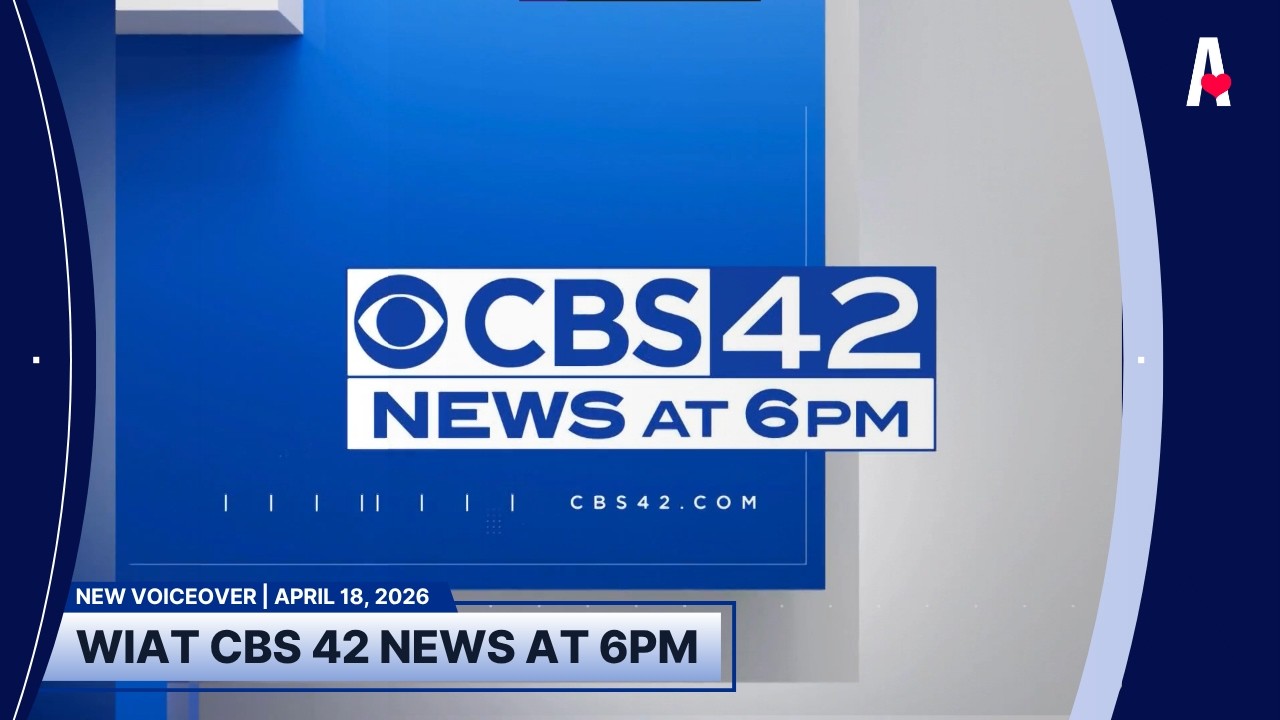 WIAT CBS 42 News at 6PM Open & Rejoin - New Voiceover | April 18, 2026 ...