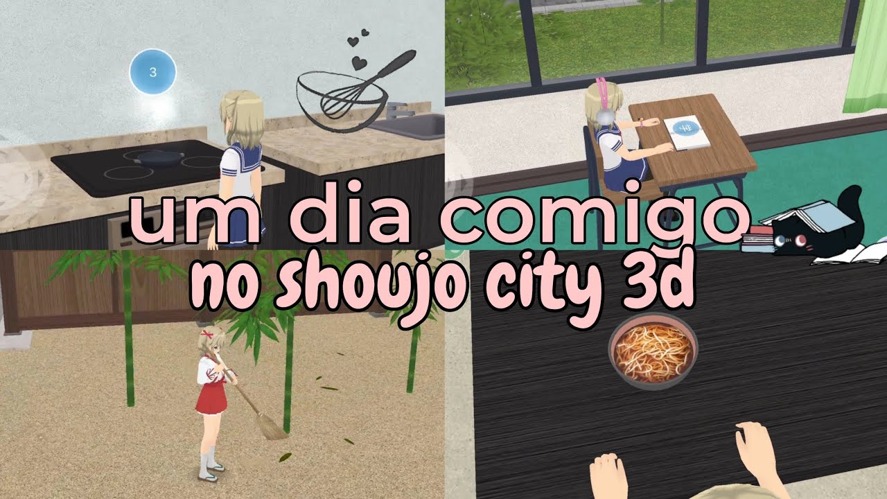 ೃೀ፝֯֟  Um dia comigo no shoujo city 3d (rotina)
